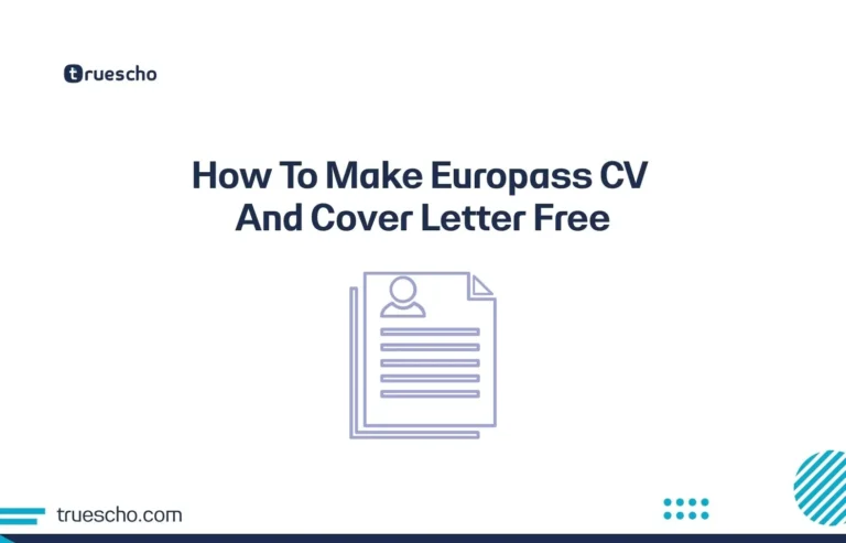 How To Make Europass CV And Cover Letter Free