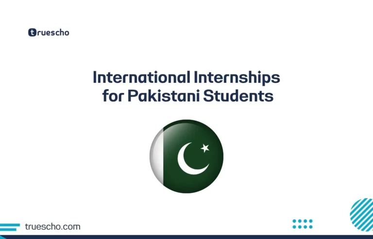 International Internships for Pakistani Students