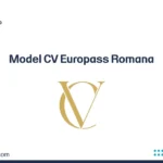 Model CV Europass Romana
