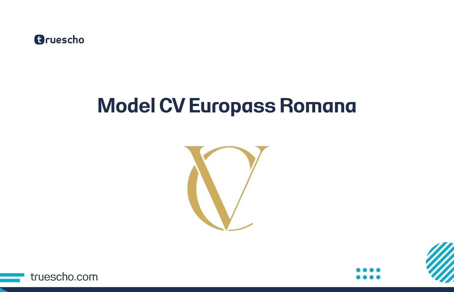 Model CV Europass Romana