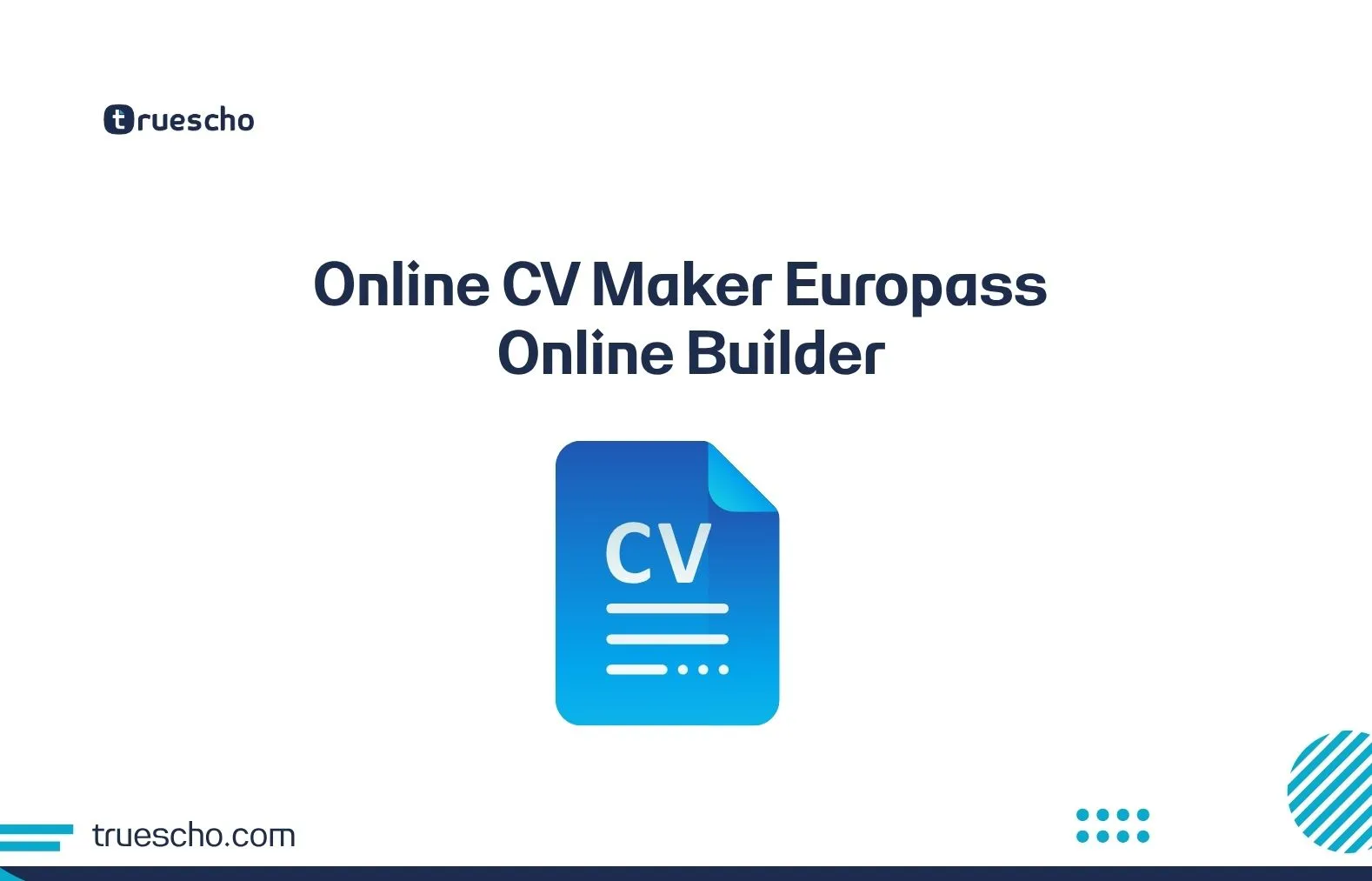 Online CV Maker Europass