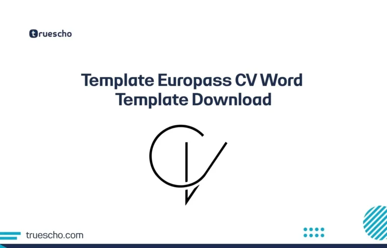 Template Europass CV Word