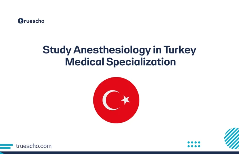 Study Anesthesiology in Turkey