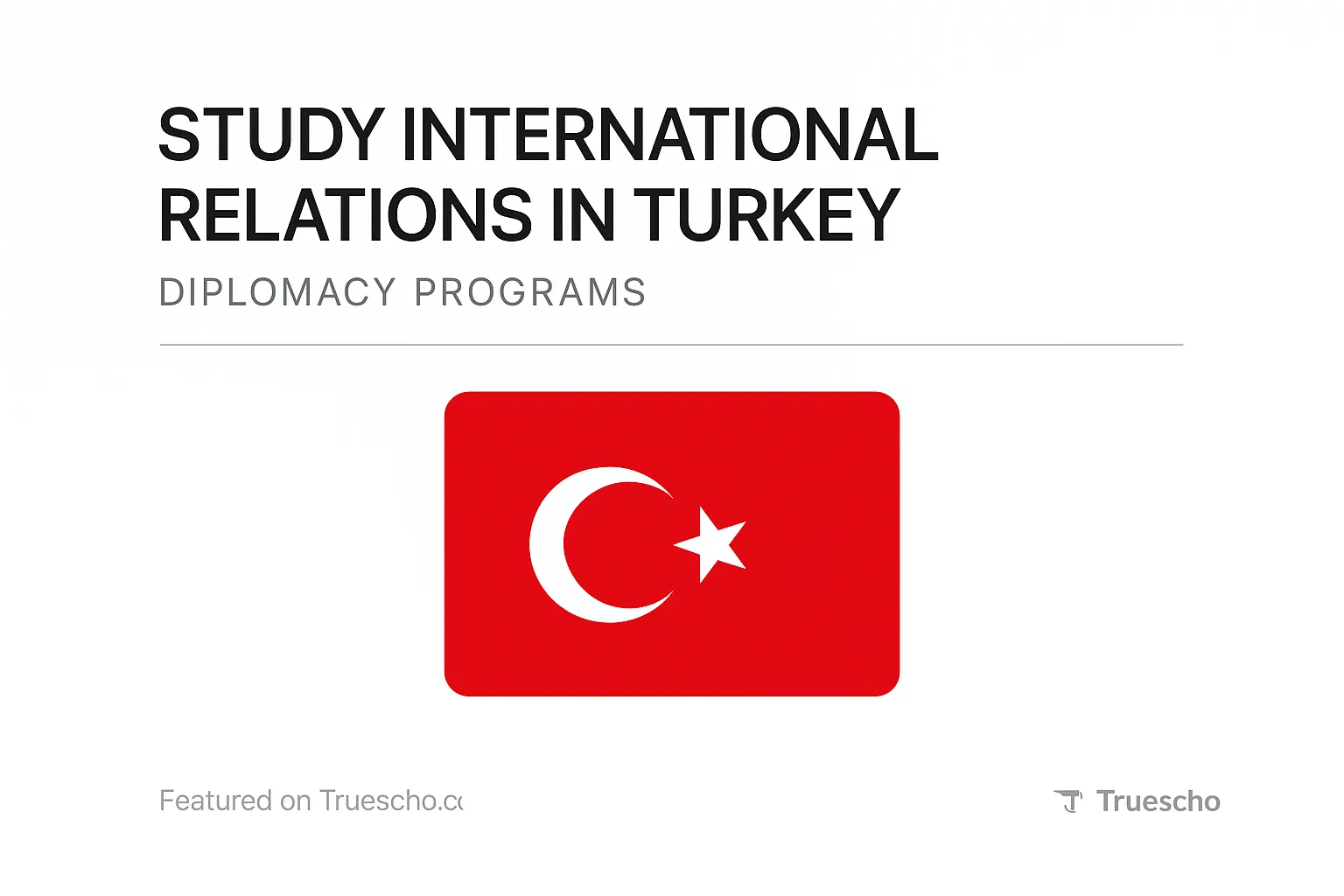 Study International Relations in Turkey