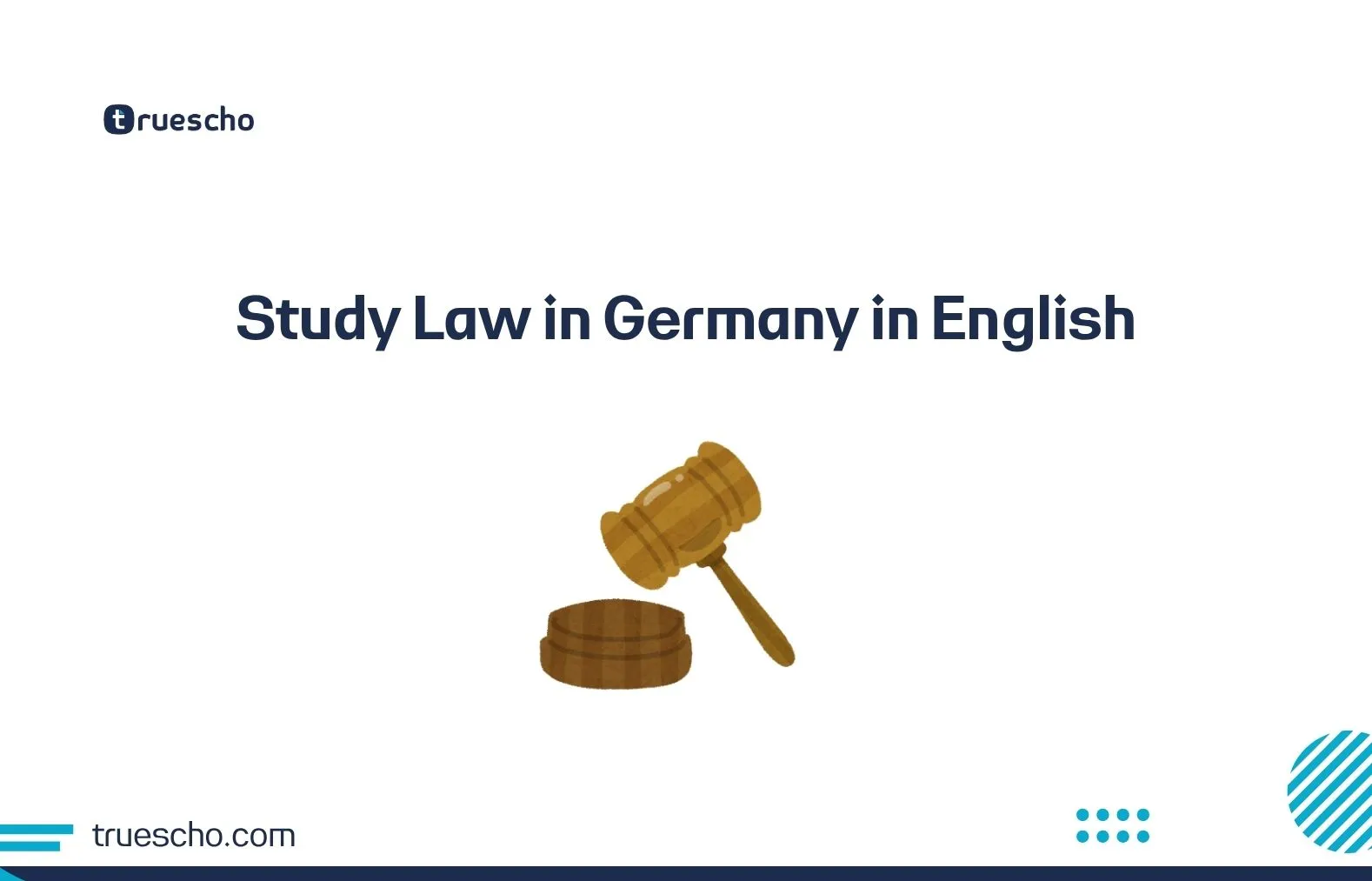 Study Law in Germany in English