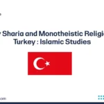 Study Sharia and Monotheistic Religions in Turkey