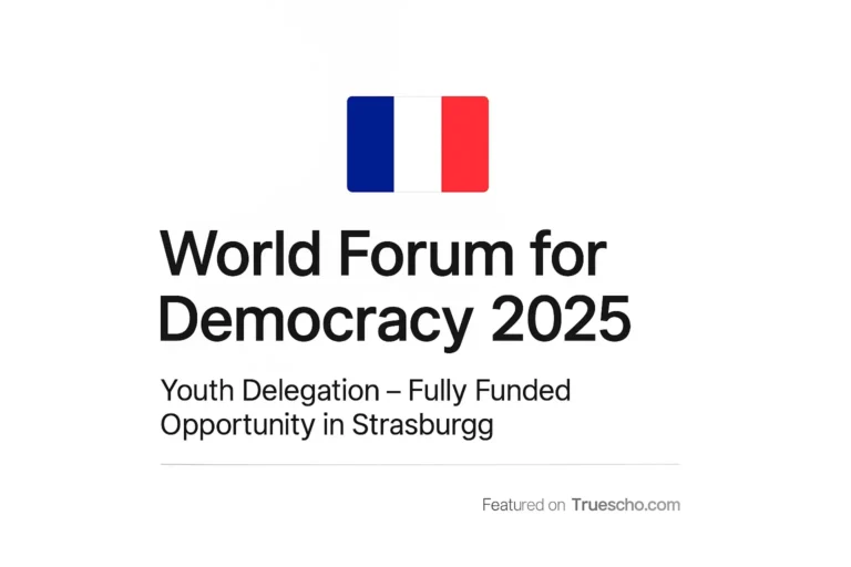 Fully Funded Opportunity in France