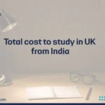 Total cost to study in UK from India