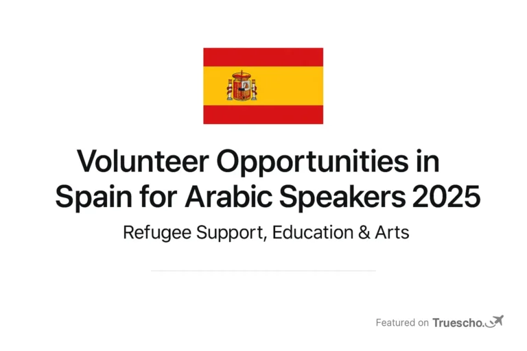 Volunteer Opportunities in Spain for Arabic Speakers 