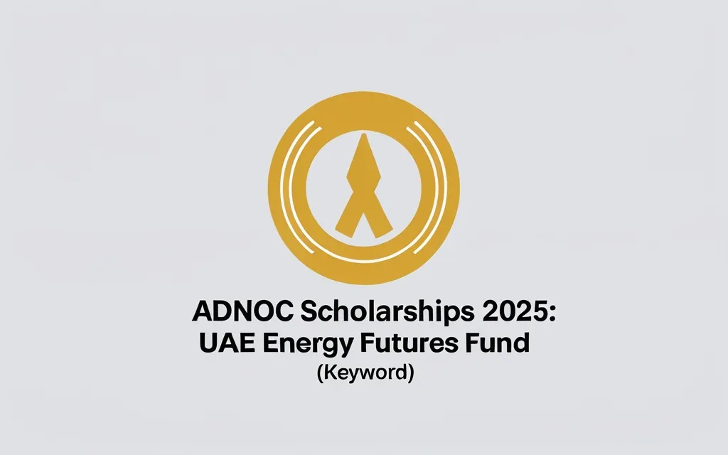 ADNOC Scholarships 2025: UAE Energy Futures Fund - Professional Swiss-style featured image | Truescho.com