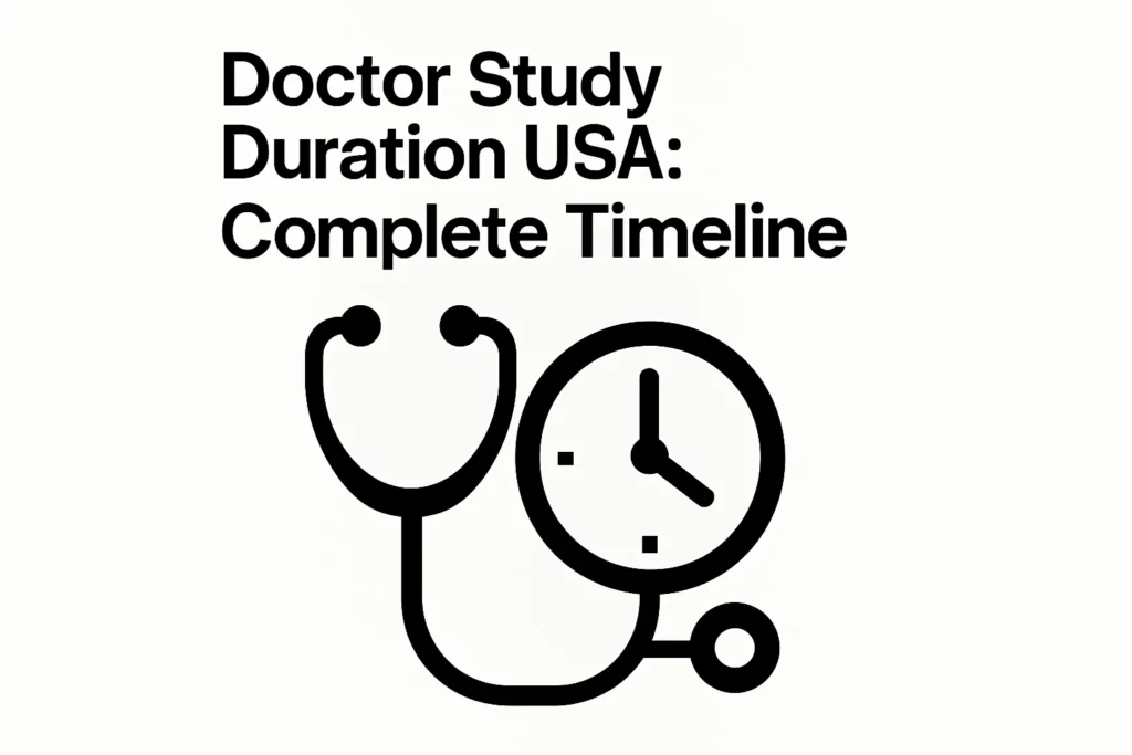 Doctor Study Duration USA