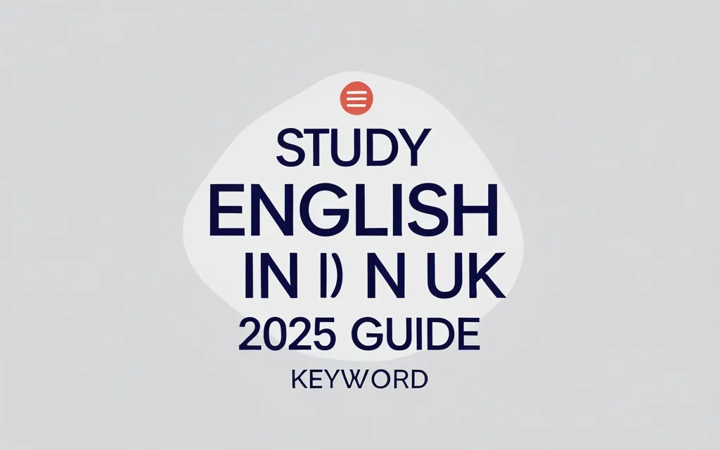 Study english in uk 2025 Guide - Professional Swiss-style featured image | Truescho.com