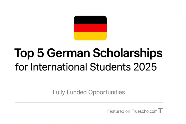 Top 5 German Scholarships