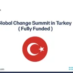 Global Change Summit in Turkey