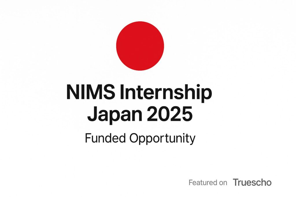 NIMS Internship Japan