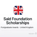 Saïd Foundation Scholarships