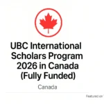 UBC International Scholars Program