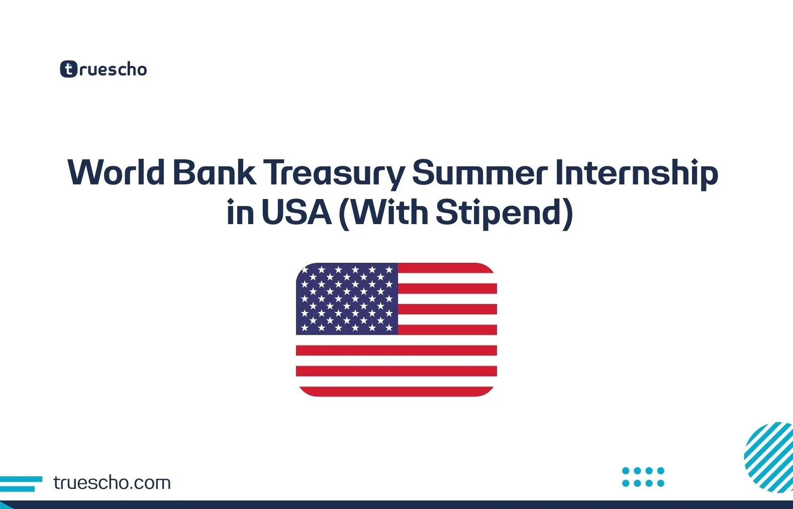 World Bank Treasury Summer Internship