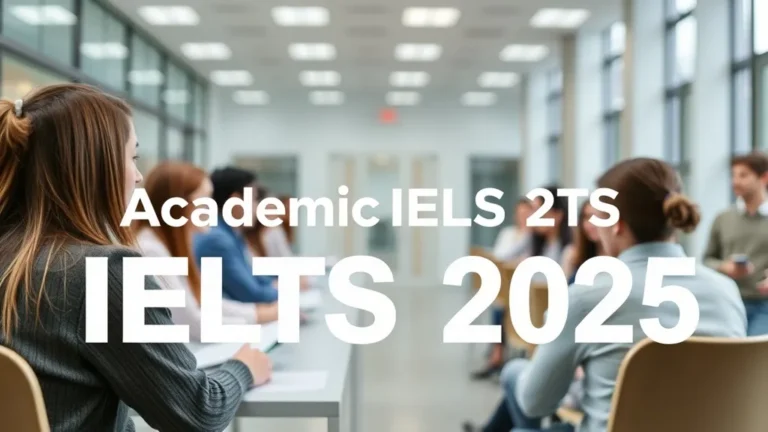 Academic IELTS 2025: University Requirements - Professional Swiss-style featured image | Truescho.com