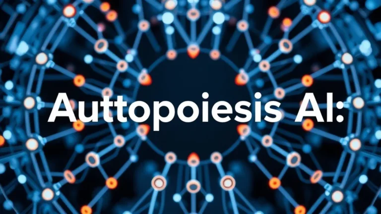 Autopoiesis AI: Self-Organizing Systems - Professional Swiss-style featured image | Truescho.com