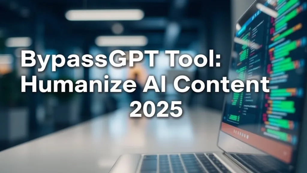 BypassGPT Tool: Humanize AI Content 2025 - Professional Swiss-style featured image | Truescho.com