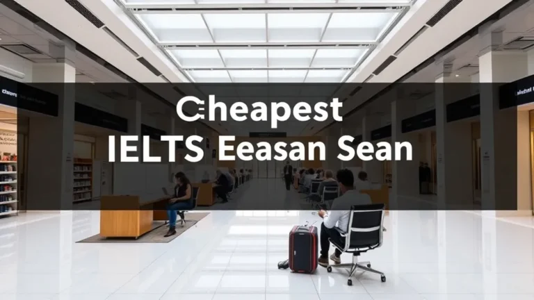 Cheapest IELTS Exam Dubai: Budget Options 2025 - Professional Swiss-style featured image | Truescho.com