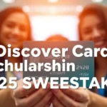 Discover Card Scholarship 2025 Sweepstakes - Professional Swiss-style featured image | Truescho.com