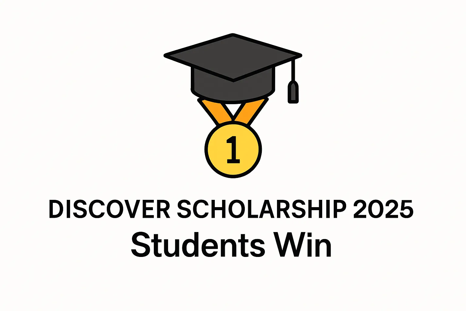Discover Scholarship 2025: Students Win - Professional Swiss-style featured image | Truescho.com