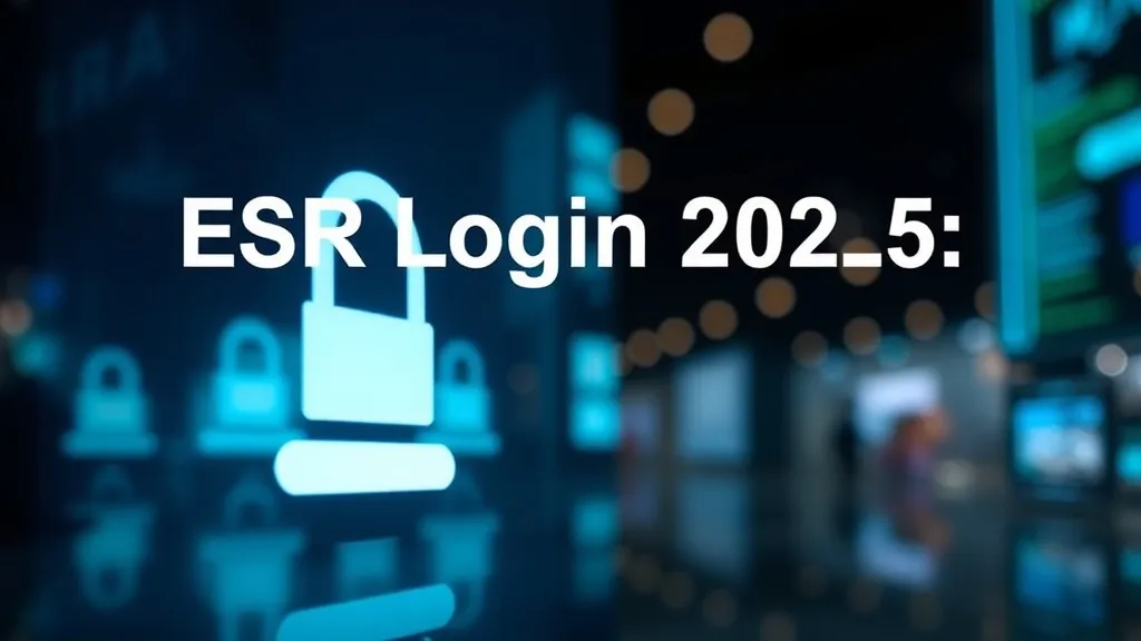 ESR Login 2025: UAE Digital Platform Access - Professional Swiss-style featured image | Truescho.com