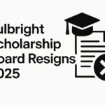 Fulbright Scholarship Board Resigns 2025 - Professional Swiss-style featured image | Truescho.com