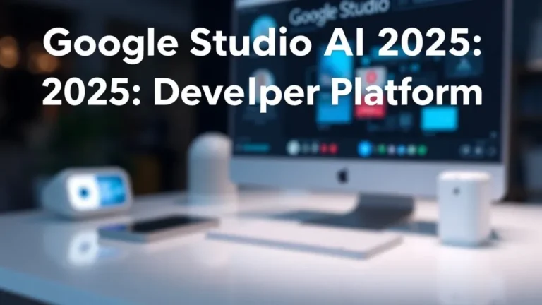 Google Studio AI 2025: Developer Platform - Professional Swiss-style featured image | Truescho.com
