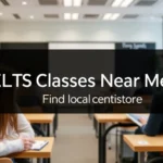 IELTS Classes Near Me: Find Local Centers - Professional Swiss-style featured image | Truescho.com
