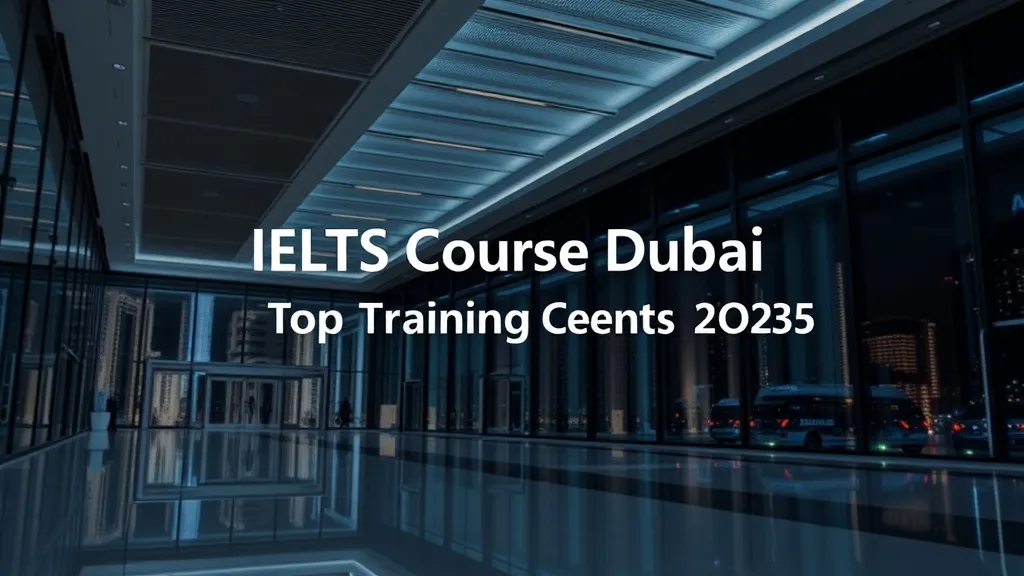 IELTS Course Dubai: Top Training Centers 2025 - Professional Swiss-style featured image | Truescho.com