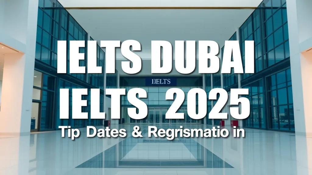 IELTS Dubai 2025: Test Dates & Registration - Professional Swiss-style featured image | Truescho.com