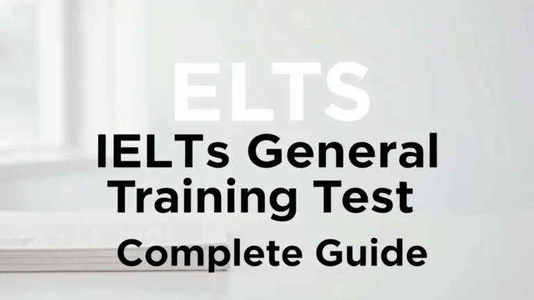 IELTS General Training Test: Complete Guide - Professional Swiss-style featured image | Truescho.com