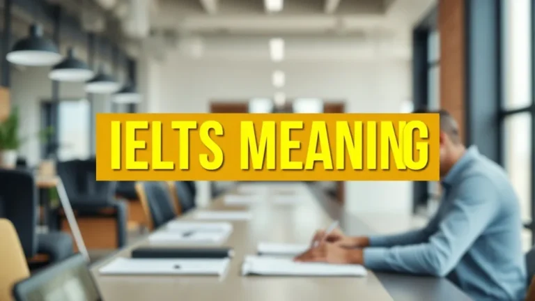 IELTS Meaning: Complete Guide to English Testing - Professional Swiss-style featured image | Truescho.com