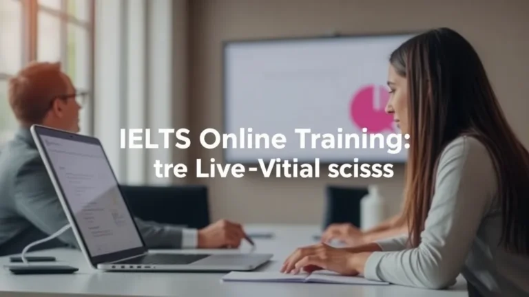 IELTS Online Training: Live Virtual Classes - Professional Swiss-style featured image | Truescho.com