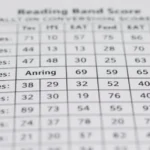 IELTS Reading Band Score: Conversion Table - Professional Swiss-style featured image | Truescho.com