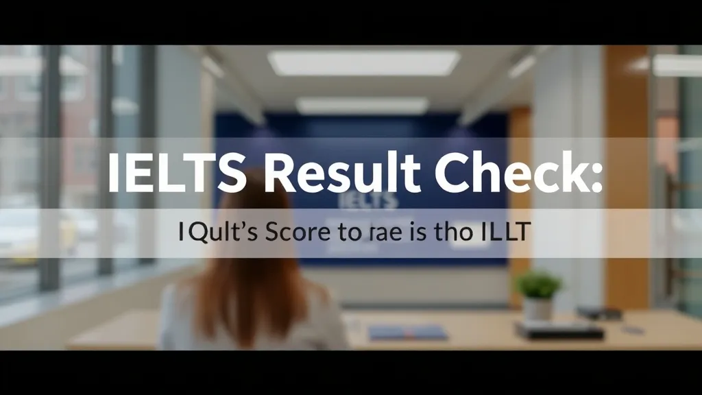 IELTS Result Check: Quick Score Verification - Professional Swiss-style featured image | Truescho.com