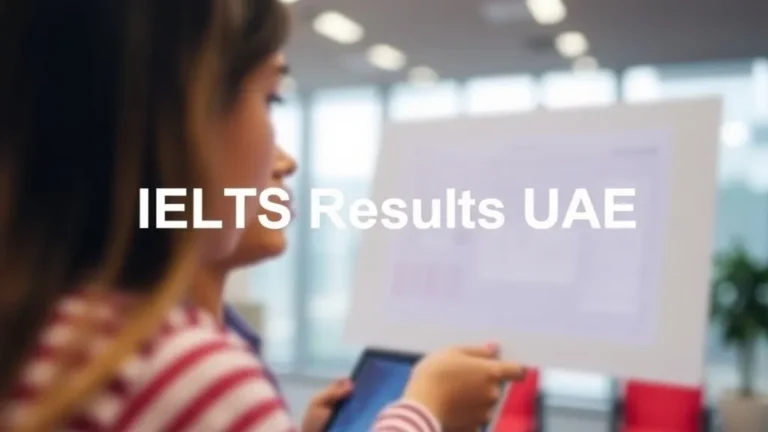 IELTS Results UAE: Check & Download Scores - Professional Swiss-style featured image | Truescho.com