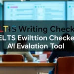 IELTS Writing Checker: AI Evaluation Tool - Professional Swiss-style featured image | Truescho.com