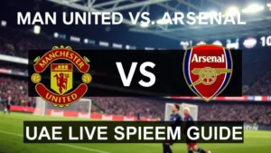 Man United vs Arsenal 2025: UAE Live Stream Guide - Professional Swiss-style featured image | Truescho.com
