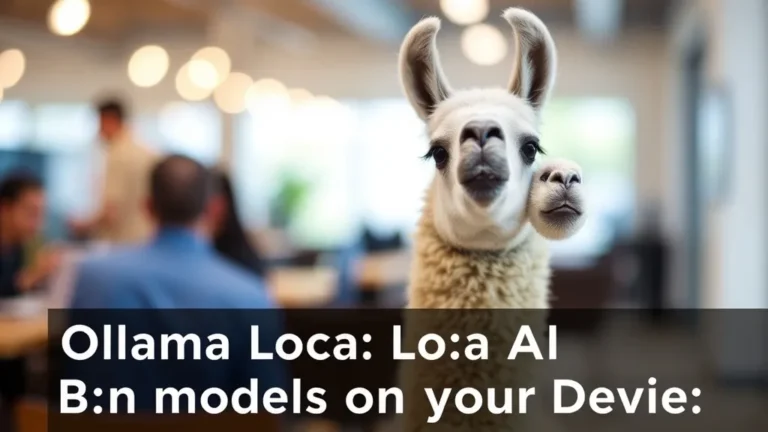 Ollama Local AI: Run Models on Your Device - Professional Swiss-style featured image | Truescho.com