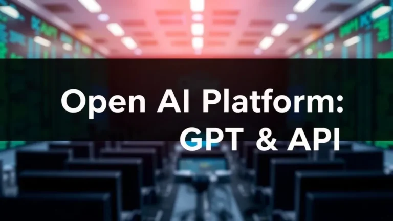 Open AI Platform: GPT & API Solutions - Professional Swiss-style featured image | Truescho.com