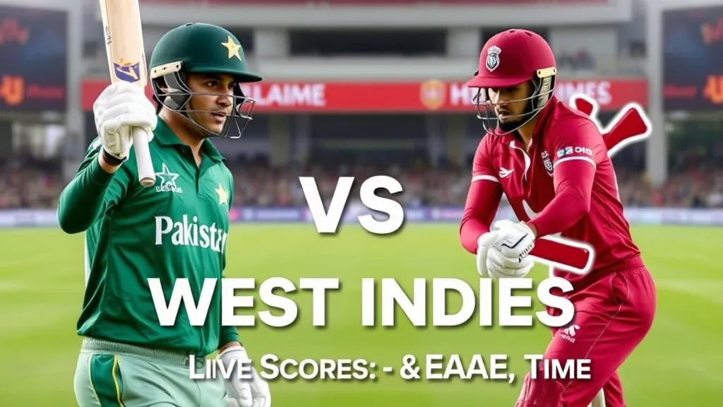 Pakistan vs West Indies 2025: Live Scores UAE Time - Professional Swiss-style featured image | Truescho.com