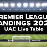 Premier League Standings 2025: UAE Live Table - Professional Swiss-style featured image | Truescho.com
