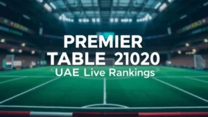 Premier League Table 2025: UAE Live Rankings - Professional Swiss-style featured image | Truescho.com