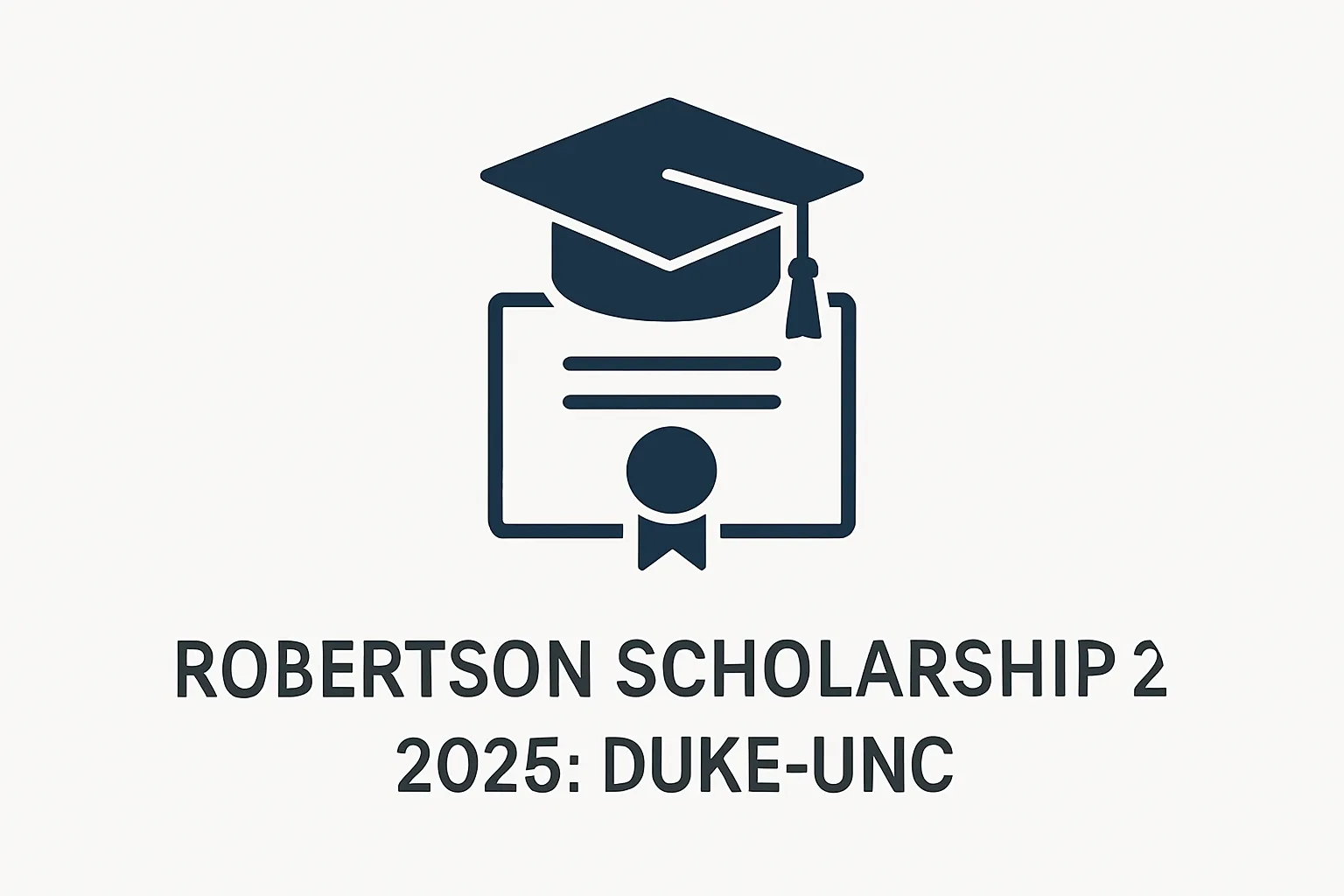 Robertson Scholarship 2025: Duke-UNC - Professional Swiss-style featured image | Truescho.com