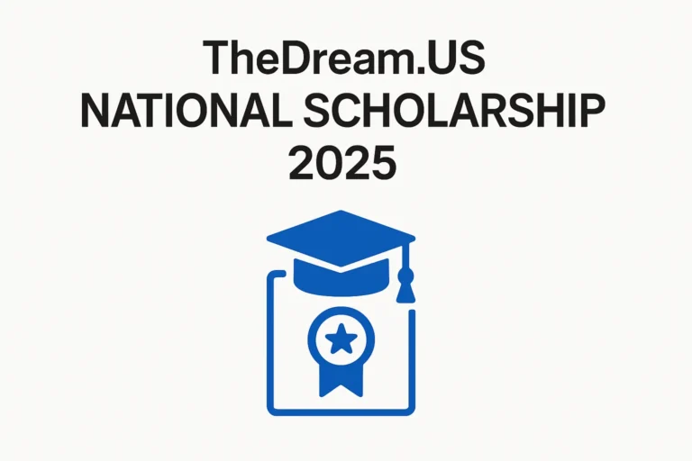 TheDream.US National Scholarship 2025 - Professional Swiss-style featured image | Truescho.com