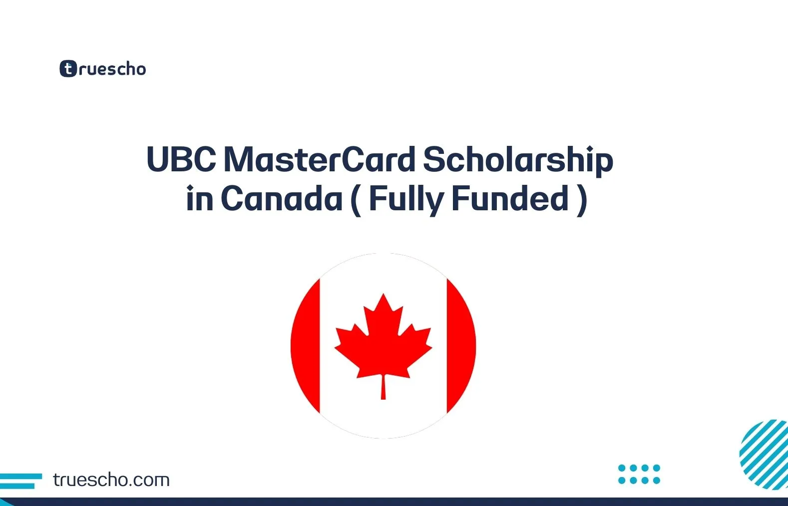 UBC MasterCard Scholarship